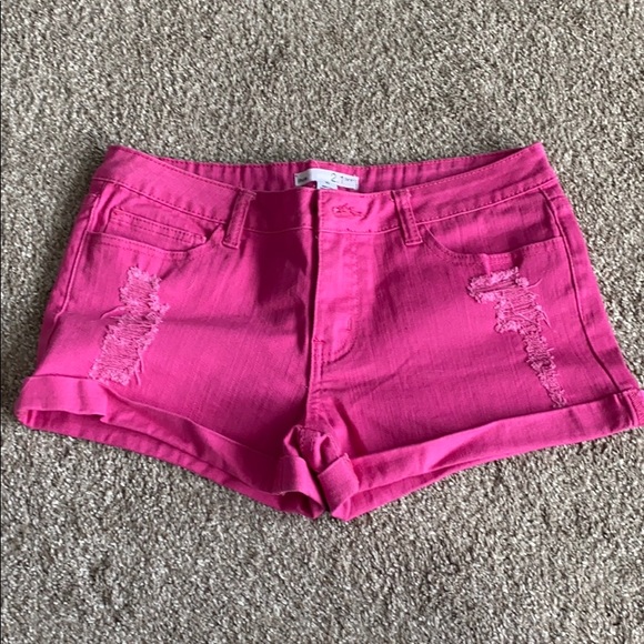 Forever 21 Pants - Pink Jean Shorts